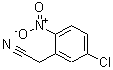 structure of CAS# 72301-65-6, (5-Chloro-2-nitrophenyl)acetonitrile;(5-chloro-2-nitrophenyl)acetonitrile;2-(5-chloro-2-nitrophenyl)ethanenitrile;5-Chloro-2-nitrophenylacetonitrile