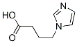 structure of CAS# 72338-58-0, 4-Imidazol-1-Ylbutanoic Acid;4-(1-Imidazolyl)Butanoic Acid;4-Imidazol-1-Ylbutyric Acid;4-Imidazol-1-Yl-Butyric Acid