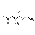 CAS 登录号：72373-98-9， 乙基(2Z)-2-氨基-3-硝基丙烯酸酯