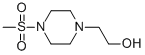 structure of CAS# 72388-13-7, 4-(Methylsulfonyl)-1-Piperazineethanol;1-(2-HYDROXYETHYL)-4-METHANESULFONYLPIPERAZINE;2-(4-Methanesulfonylpiperazin-1-Yl)Ethan-1-Ol;4-METHYLSULFONYLPIPERAZINE-1-ETHANOL