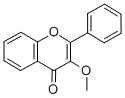 结构式 CAS# 7245-02-5, 3-甲氧基黄酮