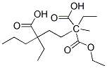 CAS 登录号：7252-05-3， 2,2,5-三乙基辛烷-2,2,5-三羧酸酯