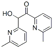 structure of CAS# 7252-50-8, Hydroxy(6-Methyl-2-Pyridyl)Methyl 6-Methyl-2-Pyridyl Ketone;2-Hydroxy-1,2-Bis(6-Methyl-2-Pyridyl)Ethanone;Hydroxy(6-Methyl-2-Pyridyl)Methyl 6-Methyl-2-Pyridyl Ketone