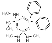 CAS 登录号：7252-69-9， 2,2,4,4,6,6-六氢-2,2,4,4-四(甲基氨基)-6,6-二苯基-1,3,5,2,4,6-三氮杂三膦咛