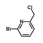 结构式 CAS# 727356-19-6, 2-溴-6-(氯甲基)吡啶