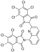 CAS 登录号：72779-84-1， 4,5,6,7-四氯-2-[2-(4,5,6,7-四氯-1,3-二氧代-茚-2-基)喹啉-8-基]异吲哚-1,3-二酮