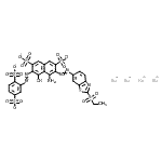 CAS#: 72828-71-8， Tetrasodium 4-amino-6-[(2,5-disulfonatophenyl)diazenyl]-3-{[2-(ethylsulfonyl)-1,3-benzothiazol-6-yl]diazenyl}-5-hydroxy-2,7-naphthalenedisulfonate