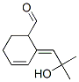 CAS 登录号：72939-53-8， (2E)-2-(2-羟基-2-甲基丙亚基)环己-3-烯-1-甲醛
