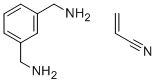 structure of CAS# 73050-11-0, 2-Propenenitrile compd. with 1,3-benzenedimethanamine (1:1)