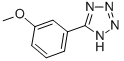 structure of CAS# 73096-36-3, 5-(3-Methoxyphenyl)-1H-Tetrazole;Zinc02598121;Zinc04552835