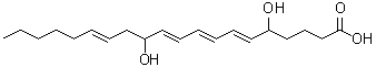 CAS 登录号：73151-67-4， (6E,8E,10E,14E)-5,12-二羟基-6,8,10,14-二十碳四烯酸