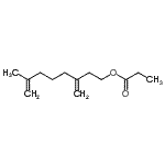 CAS#: 73214-63-8， 7-Methyl-3-methylene-7-octen-1-yl propionate