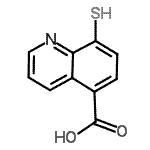 CAS 登录号：732219-03-3， 8-硫基-5-喹啉羧酸