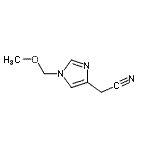 CAS 登录号：732251-34-2， [1-(甲氧基甲基)-1H-咪唑-4-基]乙腈