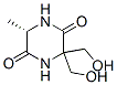 CAS 登录号：732275-30-8， (6S)-3,3-二(羟基甲基)-6-甲基-2,5-哌嗪二酮