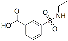 structure of CAS# 7326-74-1, 3-[(Ethylamino)Sulfonyl]Benzoic Acid;Zinc01855274