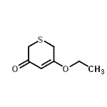 CAS 登录号：73269-10-0， 5-乙氧基-2H-噻喃-3(6H)-酮