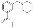 structure of CAS# 73278-90-7, Methyl 3-(Piperidin-1-Ylmethyl)Benzoate;METHYL 3-(PIPERIDIN-1-YLMETHYL)BENZOATE