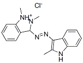CAS#: 73287-58-8， 1,2-Dimethyl-N-[(2-Methylindol-3-Ylidene)Amino]-3H-Indazol-1-Ium-3-Amine Chloride