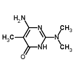 CAS#: 732939-97-8， 6-Amino-2-(dimethylamino)-5-methyl-4(1H)-pyrimidinone