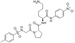 CAS#: 73392-19-5， Tos-Gly-Pro-Lys-Pna