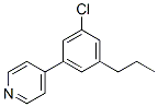 CAS#: 73398-86-4， 4-(3-Chloro-5-Propylphenyl)-Pyridine