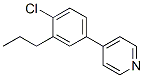 CAS#: 73398-87-5， 4-(4-Chloro-3-Propylphenyl)-Pyridine
