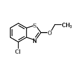 CAS 登录号：73443-79-5， 4-氯-2-乙氧基-1,3-苯并噻唑