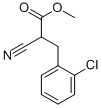 structure of CAS# 7346-46-5, Methyl 2-Chloro-alpha-Cyanohydrocinnamate;Methyl 3-(2-Chlorophenyl)-2-Cyano-Propanoate;3-(2-Chlorophenyl)-2-Cyanopropanoic Acid Methyl Ester;3-(2-Chlorophenyl)-2-Cyano-Propionic Acid Methyl Ester