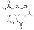 structure of CAS# 73464-50-3, 2,3,4-Tri-O-Acetyl-beta-D-Glucuronic Acid Methyl Ester