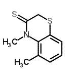 CAS 登录号：73500-68-2， 4,5-二甲基-2H-1,4-苯并噻嗪-3(4H)-硫酮