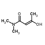 CAS 登录号：73528-95-7， (2E)-3-羟基-N,N-二甲基-2-丁烯酰胺