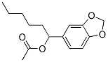 CAS 登录号：7355-03-5， 1-苯并[1,3]二氧杂环戊烯-5-基己基乙酸酯