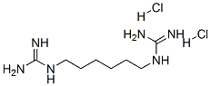 CAS 登录号：7356-81-2， N,N'''-1,6-己烷二基二胍二盐酸盐