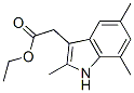 CAS#: 7357-49-5， Ethyl 2-(2,5,7-Trimethyl-1H-Indol-3-Yl)Acetate