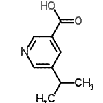 CAS 登录号：73591-69-2， 5-异丙基吡啶-3-羧酸