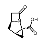 CAS 登录号：736100-37-1， (2S,4R,6S)-8-氧代-1-氮杂三环[4.2.0.0<sup>2,4</sup>]辛烷-2-羧酸