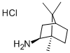 CAS 登录号：73657-24-6， (1R,2S)-(+)-莰胺盐酸盐