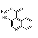 CAS 登录号：73776-18-8， 甲基3-羟基-4-喹啉羧酸酯