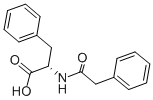 结构式 CAS# 738-75-0, N-(2-苯基乙酰基)-L-苯丙氨酸