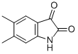 structure of CAS# 73816-46-3, 5,6-Dimethylisatin;5,6-Dimethylindoline-2,3-Dione;5,6-Dimethylisatin;Nsc104995