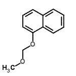 structure of CAS# 7382-37-8, 1-(Methoxymethoxy)naphthalene