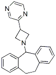 CAS#: 73855-93-3， 1-(10,11-Dihydro-5H-Dibenz(a,d)Cyclohepten-5-Yl)-3-Pyrazinylazetidine