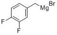 structure of CAS# 738580-43-3, 3,4-Difluorobenzylmagnesium Bromide
