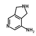 CAS 登录号：739331-75-0， 2,3-二氢-1H-吡咯并[3,4-c]吡啶-7-胺