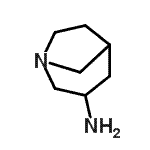 CAS 登录号：739359-91-2， 1-氮杂双环[3.2.1]辛烷-3-胺