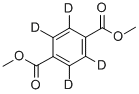 结构式 CAS# 74079-01-9, 对苯二甲酸二甲酯-2,3,5,6-D4