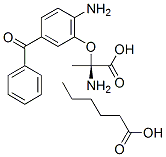 CAS 登录号：74168-03-9， 2-(3-苯甲酰苯氧基)丙酸, (2S)-2,6-二氨基己酸