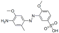 CAS#: 74173-53-8， 3-(4-Amino-5-Methoxy-2-Methylphenyl)Diazenyl-4-Methoxybenzenesulfonic Acid