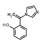 CAS 登录号：74204-47-0， 2-[1-(1H-咪唑-1-基)乙烯基]苯酚